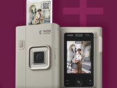 A câmera instantânea híbrida Fujifilm Instax LiPlay+ pode imprimir colagens de fotos usando imagens tiradas com suas câmeras frontal e traseira. (Fonte da imagem: Fujifilm)