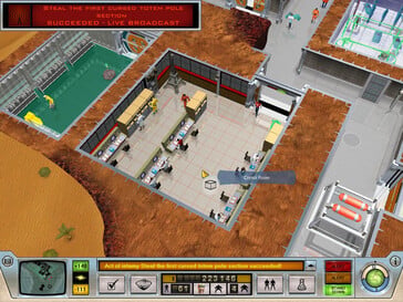 Na imagem: uma captura de tela do jogo Evil Genius.