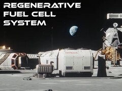 A Honda testará seu sistema de eletrólise de água, um componente-chave de seu sistema de célula de combustível lunar gerador de energia, na ISS. (Fonte da imagem: Honda)