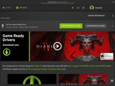 Nvidia GeForce Game Ready Driver 535.98 notificação em GeForce Experience (Fonte: própria)