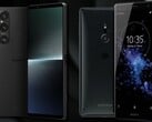 O Sony Xperia 1 V tem um design distinto com bordas retas, mas o futuro pode ser mais curvilíneo, como o XZ2 de 2018. (Fonte da imagem: Sony/Unsplash - editado)