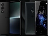 O Sony Xperia 1 V tem um design distinto com bordas retas, mas o futuro pode ser mais curvilíneo, como o XZ2 de 2018. (Fonte da imagem: Sony/Unsplash - editado)