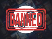 Logotipo do Steam e jogos com selo de proibido (Fonte da imagem: Steam com edições)
