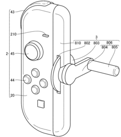 Uma patente da Nintendo recentemente divulgada acrescenta a funcionalidade de manivela e uma espécie de roda mecânica ao Swtich2 Joy-Con (Fonte da imagem: Nintendo / WIPO)