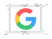 O primeiro smartphone dobrável do Google poderia apresentar uma câmera interior inovadora. (Fonte de imagem: WIPO - editado)