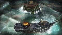 Abandon Ship coloca os jogadores contra fortificações inimigas e monstros marinhos em encontros navais táticos (Fonte da imagem: Stove)