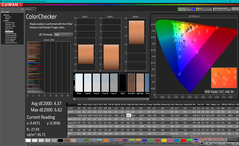 ColorChecker antes da calibração