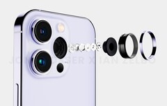 A série iPhone 14 Pro será Apple&#039;s primeiros smartphones a suportar uma tela sempre ligada. (Fonte da imagem: Ian Zelbo)