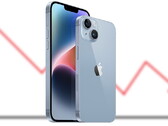 as vendas do iPhone 14 na China estão alegadamente caindo. (Fonte: Apple-editado)