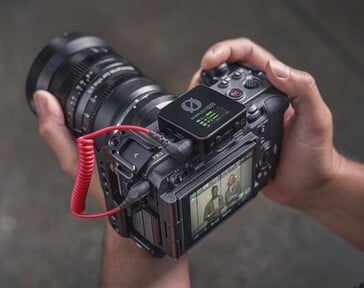 Gravação diretamente na câmera por meio de um cabo de 3,5 mm (Fonte da imagem: Rode)