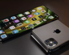 Um conceito de dobradura do iPhone tipo Z Flip, Galaxy. (Imagem: iOS Beta News)
