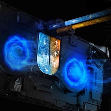 O resfriamento a água é opcional. (Fonte da imagem: OneXplayer)