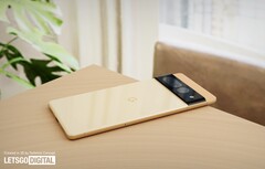 O Google Pixel 7 Pro continua com o projeto que o Google estabeleceu com a série Pixel 6. (Fonte de imagem: LetsGoDigital & Technizo Concept)