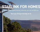$1 Starlink trial disponível também na Austrália e na Nova Zelândia (imagem: SpaceX)