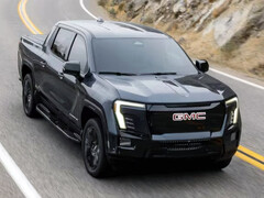 A picape Sierra elétrica de 2026. (Fonte da imagem: GMC)