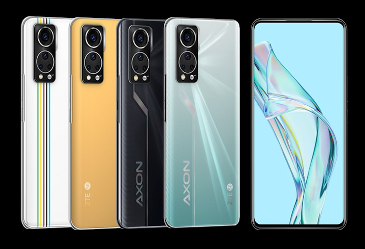 As novas opções de cores da Axon 30. (Fonte: ZTE)