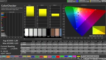 Precisão de cores CalMAN