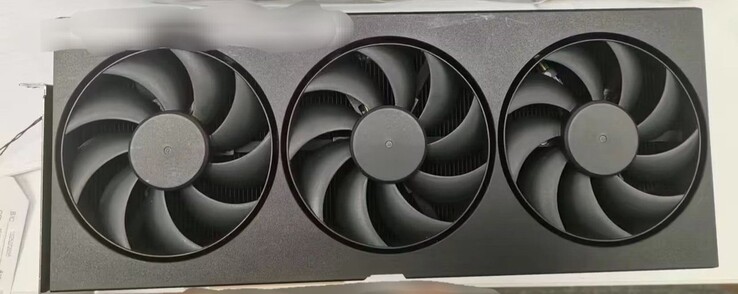 Alegada GPU RTX 4090 Ti. (Fonte: Greymon55)