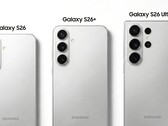 A família Samsung Galaxy S26 provavelmente não terá a mesma aparência. É provável que o Galaxy S26 Ultra seja significativamente mais redondo. (Fonte da imagem: Ice Universe)