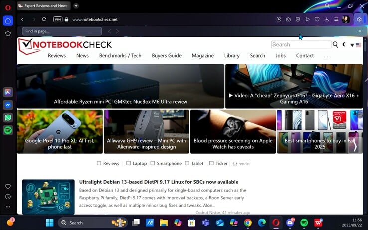 Lenovo Tab 12 Pro em streaming no Windows 11 (Fonte da imagem: Darryl Linington - Notebookcheck)