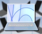 O M2 MacBook Air vem com um display sem entalhes nas últimas edições do próximo laptop Apple. (Fonte da imagem: @LeaksApplePro - edited)
