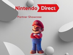Nintendo Direct Partner Showcase with Mario is shown (Fonte da imagem: Nintendo of America com edições)