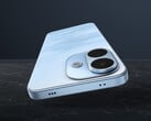 O Note 17 Pro possui uma bateria de 8.340 mAh na UE. Na foto: uma imagem promocional mostrando o design da parte traseira do celular.