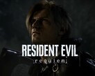 Banner de Resident Evil Requiem com Leon (Fonte da imagem: captura de tela, Resident Evil YouTube com edições)