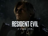 Banner de Resident Evil Requiem com Leon (Fonte da imagem: captura de tela, Resident Evil YouTube com edições)