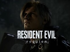 Banner de Resident Evil Requiem com Leon (Fonte da imagem: captura de tela, Resident Evil YouTube com edições)
