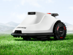 O TerraMow Robot Mower não requer um fio de limite. (Fonte da imagem: TerraMow)