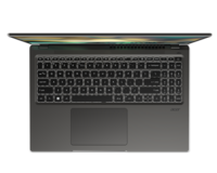 Acer Swift X 16 - Teclado. (Fonte de imagem: Acer)