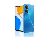 O Honor X7 está disponível em Azul Oceano, Preto Meia-Noite e Prata Titânio. (Fonte da imagem: Honor)
