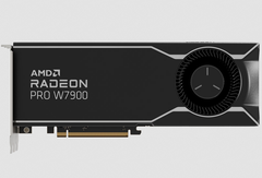 Novo visual preto com acentos metálicos para os cartões profissionais da AMD (Fonte de imagem: AMD)