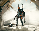 Uma captura de tela do Warframe em execução no PC