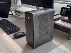 O Star Core Super AI Computer está disponível no Xiaomi Youpin por cerca de US$ 1.941. Na foto: uma imagem promocional do mini PC. (Fonte da imagem: Linglong)