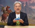 A ocarina física não se conecta ao Switch 2: o microfone embutido reconhece as melodias que estão sendo tocadas.