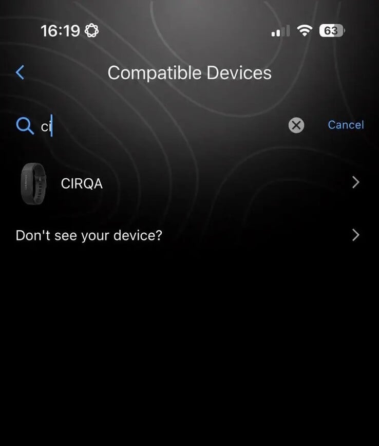 Aparentemente, foi assim que o Garmin CIRQA foi apresentado