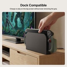 O Belkin Charging Grip não precisa ser retirado quando o senhor optar por acoplar o Switch 2.