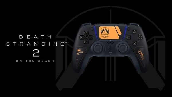 A edição limitada do controle sem fio DualSense de Death Stranding 2 será vendida na UE, nos EUA, no Reino Unido e no Japão. (Fonte da imagem: PlayStation)
