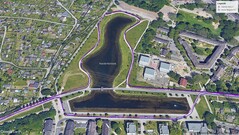 Viagem de teste do GNSS: Circunavegação do lago