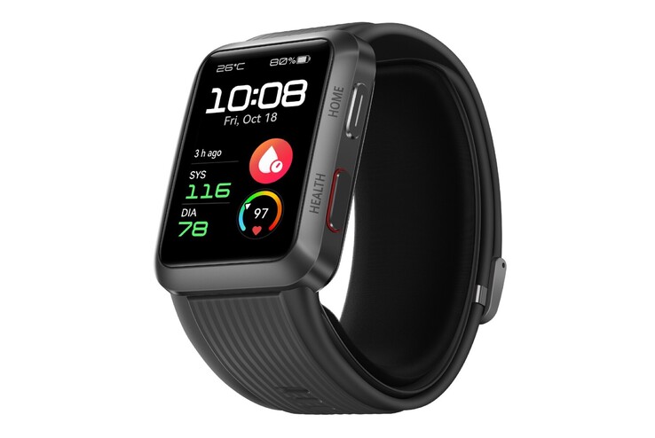 O Huawei Watch D pode fornecer uma medição da pressão arterial. (Fonte da imagem: Huawei)