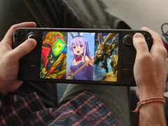 O Metroidvania Mayhem tem um total de nove itens, oito dos quais são jogos. Na foto: Steam Deck com a imagem da capa do pacote.