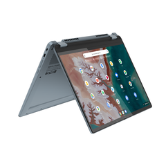 A Lenovo venderá o IdeaPad Flex 5i Chromebook nas cores cinza-pedra e azul-pedra. (Fonte da imagem: Lenovo)