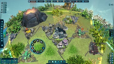 Na imagem: Uma captura de tela da jogabilidade de Imagine Earth.