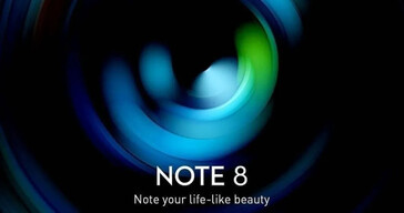 Mais "Infinix Note 8 teasers". (Fonte: Twitter via MySmartPrice)