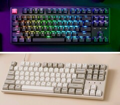 Teclados mecânicos Keychron C1 Pro 8K e C3 Pro 8K