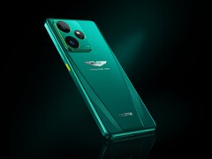 O Realme GT 7 Dream Edition foi projetado em conjunto com a Aston Martin Aramco F1 Team. (Fonte da imagem: Realme)