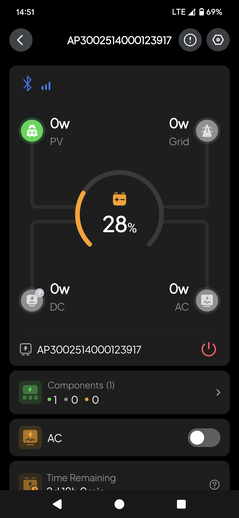 No sistema Apex 300, ele aparece como um componente conectado