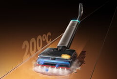 O novo Dreame T16 Pro Steam utiliza esterilização a vapor a 200°C.